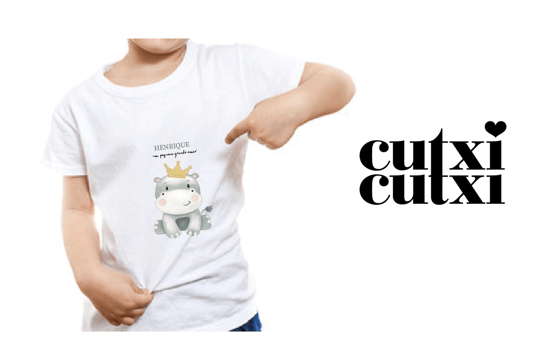 Body Animal Fofinho com Nome - Cutxi Cutxi - Presentes Personalizados