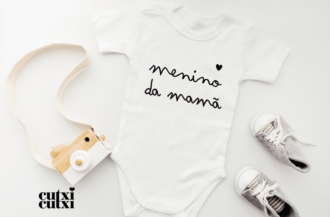 Body Menino da mamã, da avó, da tia, da madrinha - Cutxi Cutxi - Presentes Personalizados