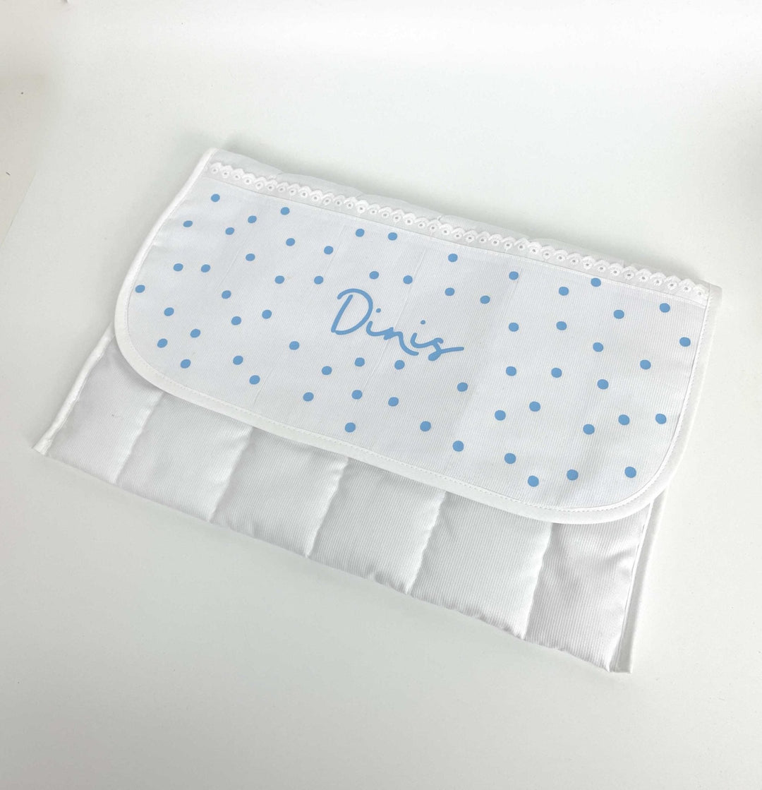 Bolsa para 1º roupinha para bebé com nome - Cutxi Cutxi - Presentes Personalizados