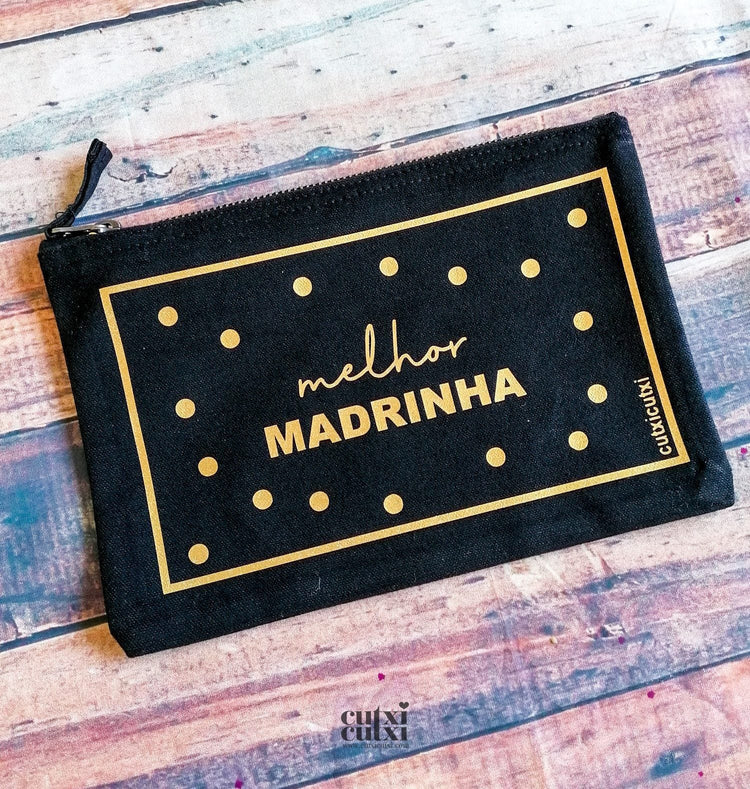 Bolsa para a Melhor Madrinha ou Dama de Honor - Cutxi Cutxi - Presentes Personalizados
