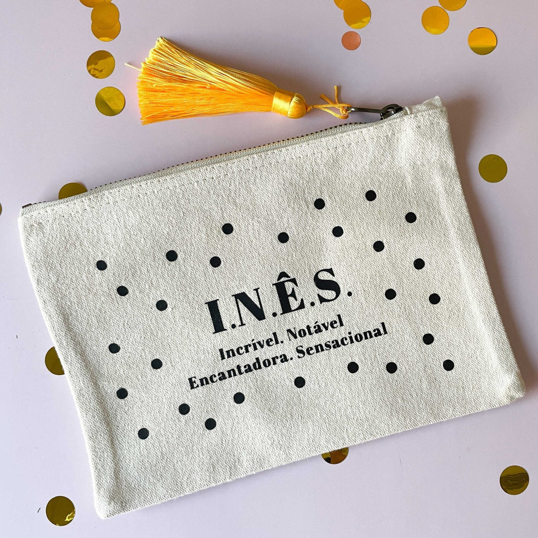 Bolsa Personalizada N.O.M.E. - Cutxi Cutxi - Presentes Personalizados