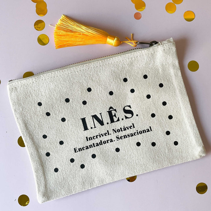 Bolsa Personalizada N.O.M.E. - Cutxi Cutxi - Presentes Personalizados