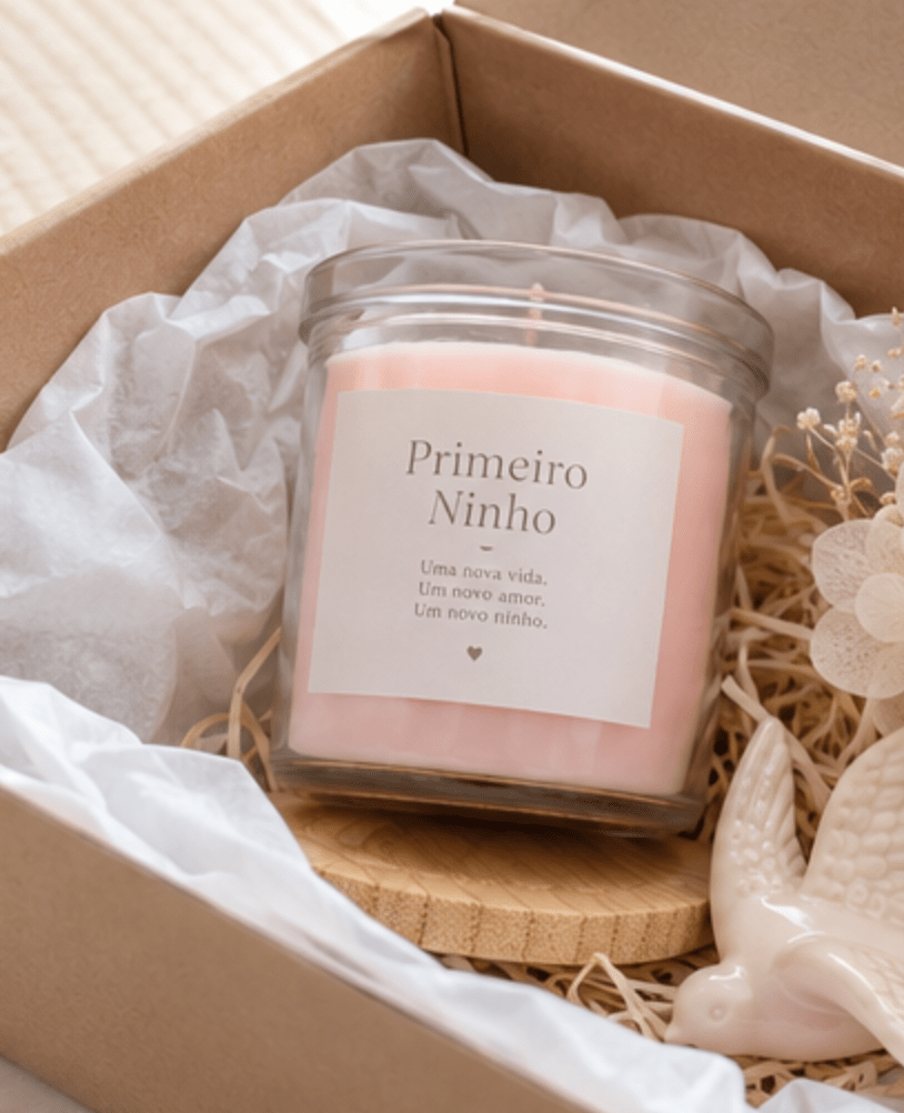 Box Primeiro Ninho | Presente de Nascimento para Bebé e Nova Mamã - Cutxi Cutxi - Presentes Personalizados