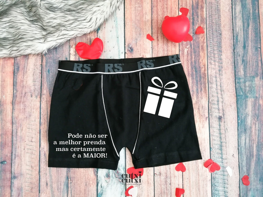 Boxers O Amor Começa no Interior - Presente Namorados