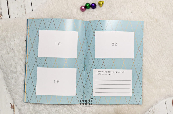 Caderneta para o AVÔ em pequenos cromos - Cutxi Cutxi - Presentes Personalizados