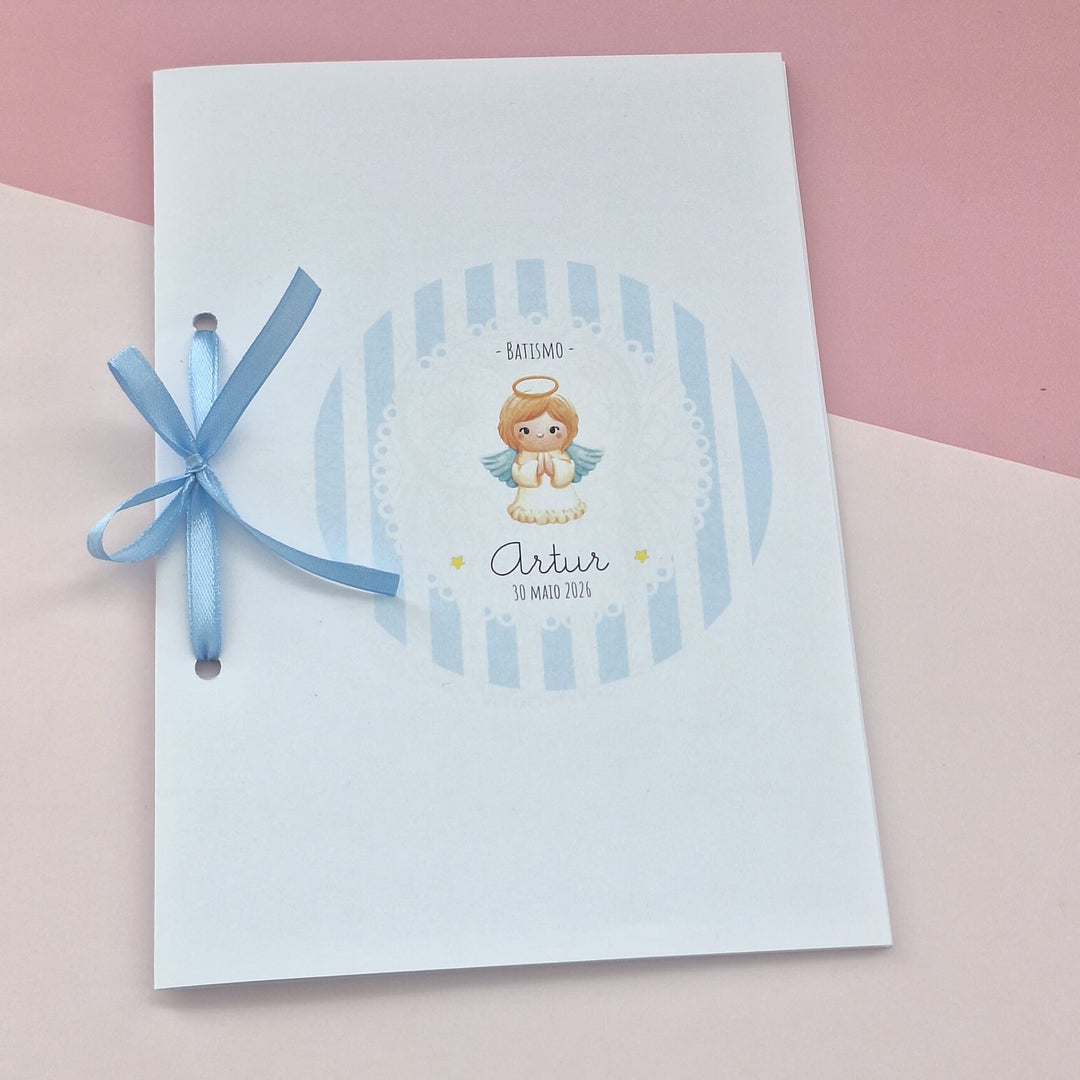 Caderninhos para Pintar com ilustração personalizada (Ofertas de Casamento, Batizados) - Cutxi Cutxi - Presentes Personalizados