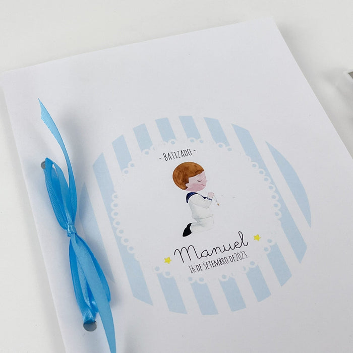 Caderninhos para Pintar com ilustração personalizada (Ofertas de Casamento, Batizados) - Cutxi Cutxi - Presentes Personalizados