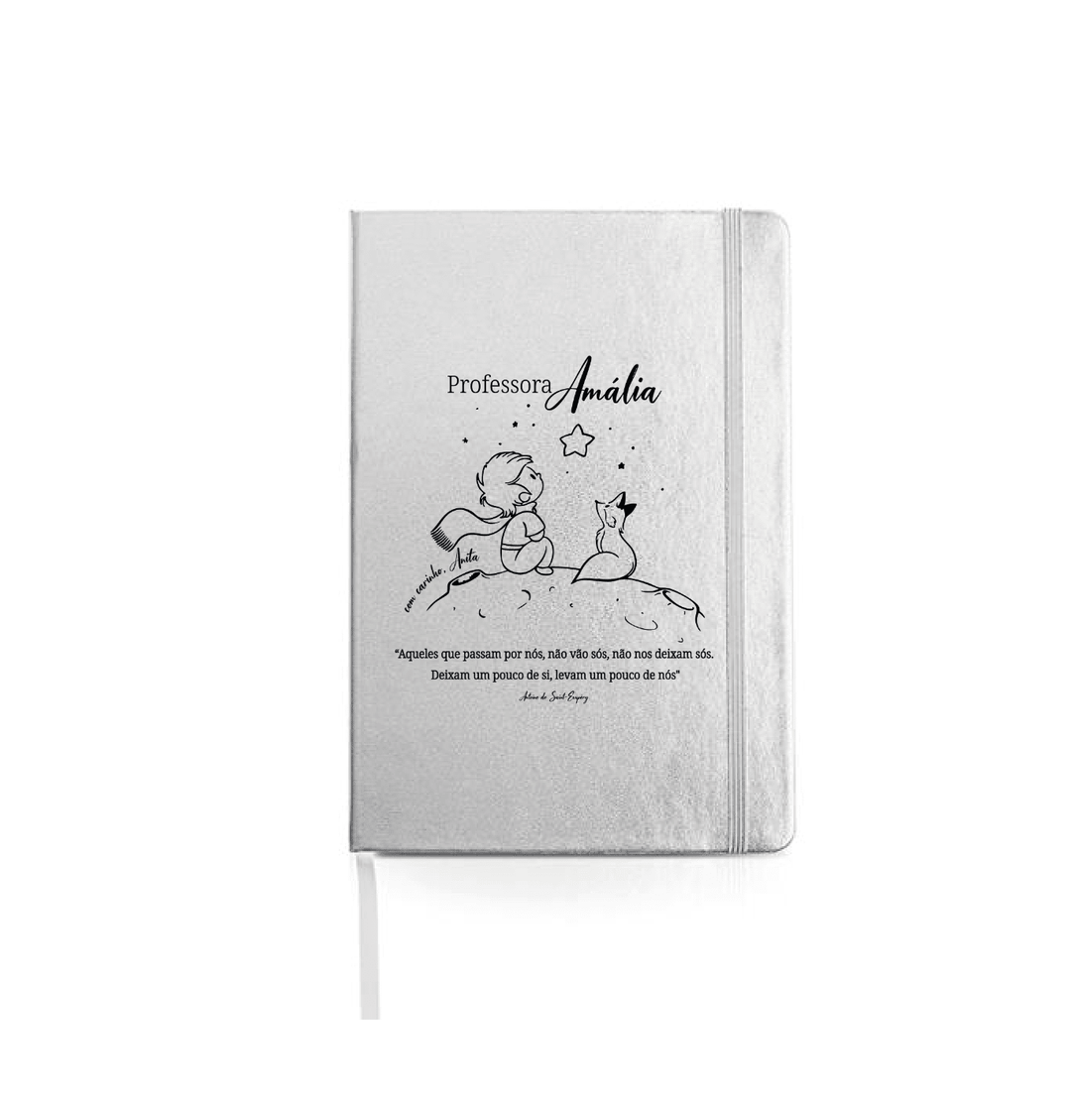 Caderno personalizado O Principezinho - Cutxi Cutxi - Presentes Personalizados