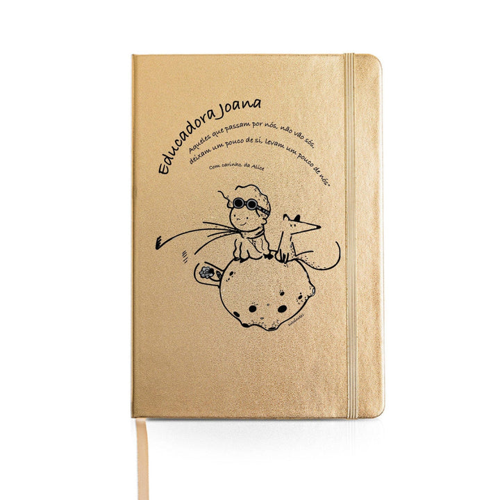 Caderno personalizado O Principezinho - Cutxi Cutxi - Presentes Personalizados