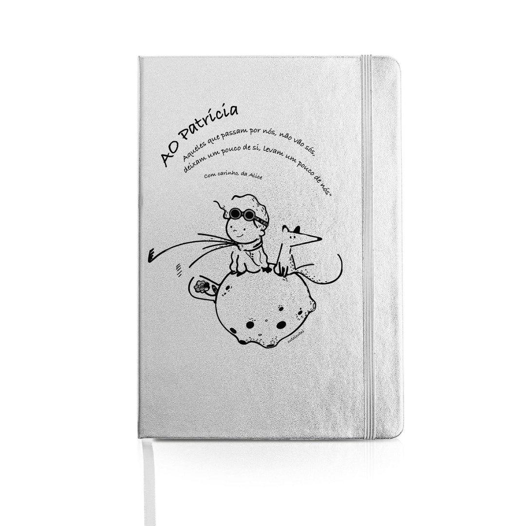 Caderno personalizado O Principezinho - Cutxi Cutxi - Presentes Personalizados