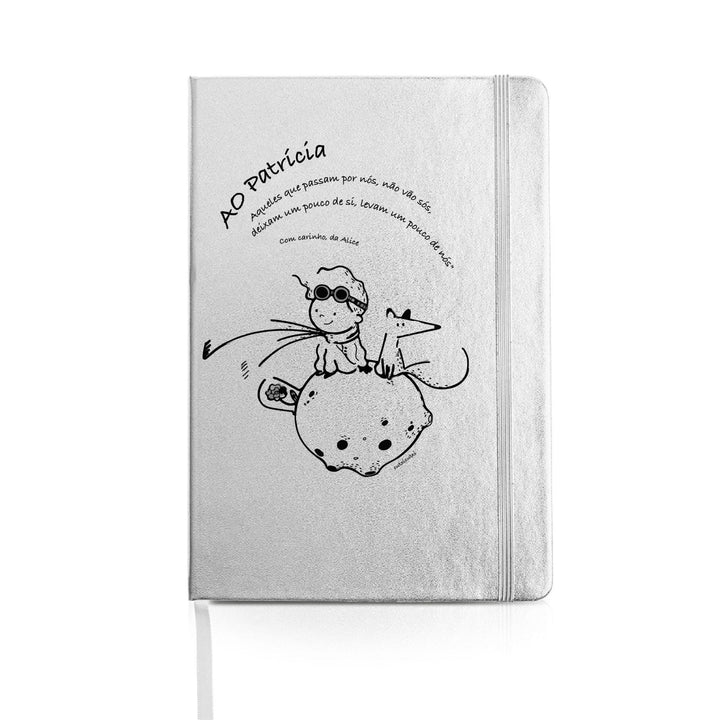 Caderno personalizado O Principezinho - Cutxi Cutxi - Presentes Personalizados