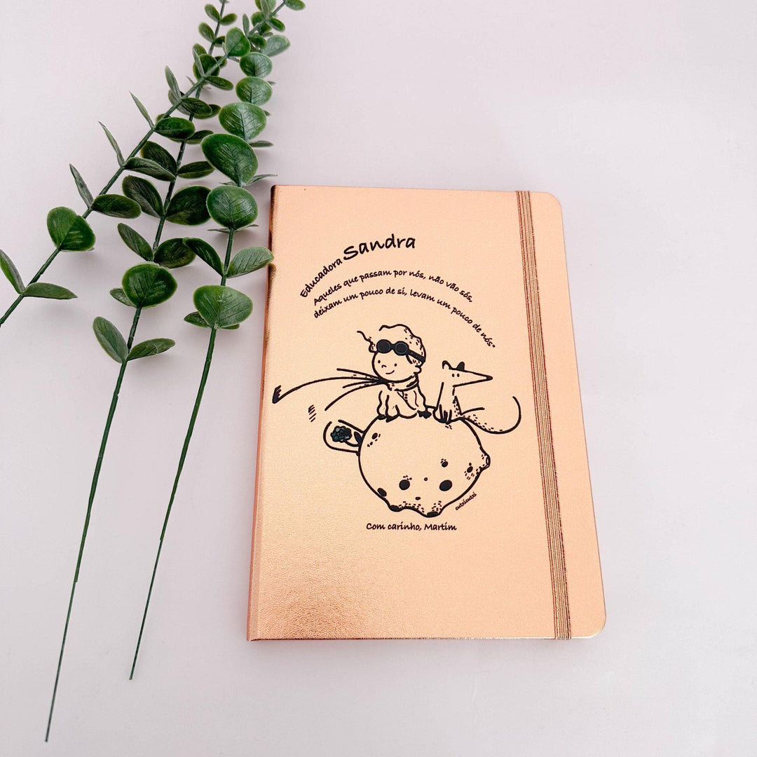 Caderno personalizado O Principezinho