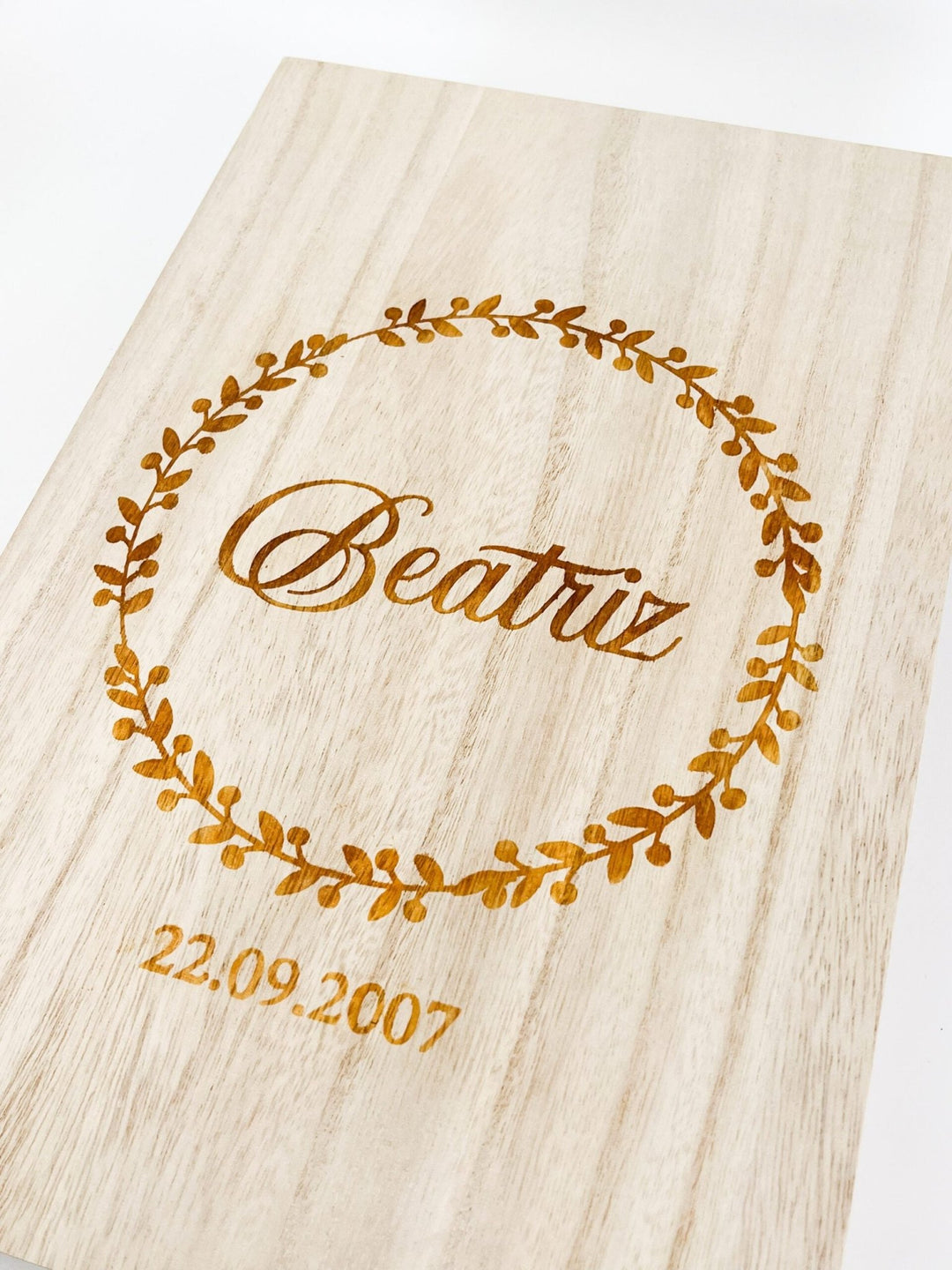 Caixa Batizado NATURE PREMIUM para vela toalha e concha - Cutxi Cutxi - Presentes Personalizados