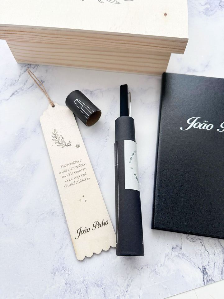 Caixa de Memórias Académicas — Edição Grande 🎓✨ | Presente para Finalistas - Cutxi Cutxi - Presentes Personalizados