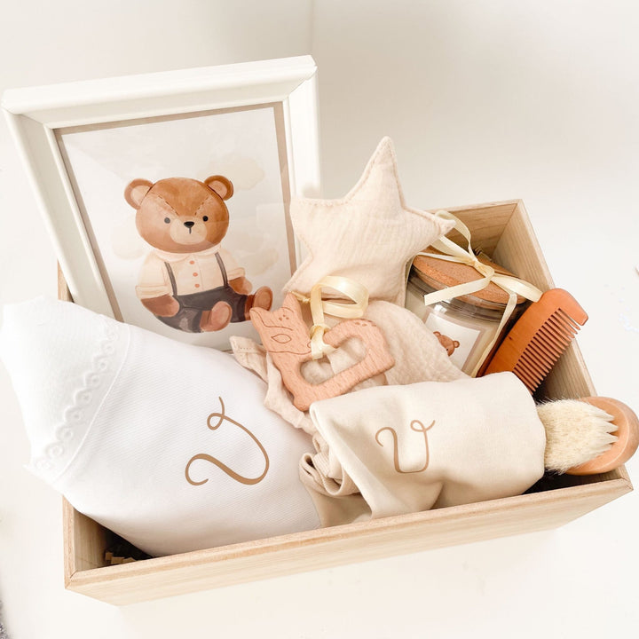 Caixa do Bebé — Primeiras Memórias - Cutxi Cutxi - Presentes Personalizados