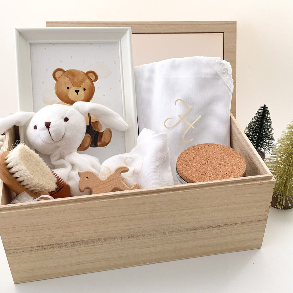 Caixa do Bebé — Primeiras Memórias - Cutxi Cutxi - Presentes Personalizados