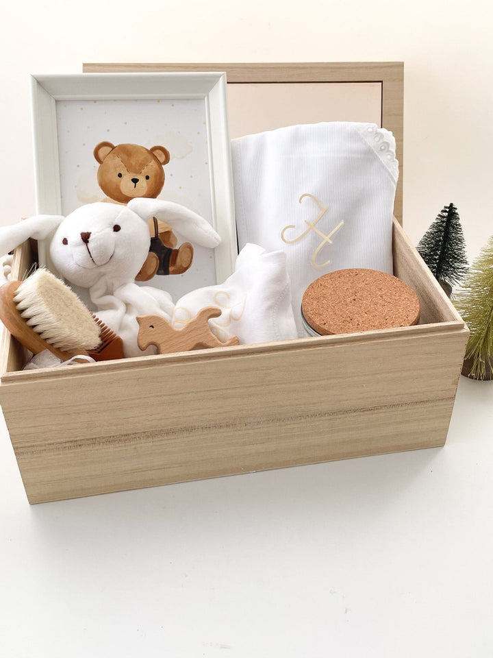 Caixa do Bebé — Primeiras Memórias - Cutxi Cutxi - Presentes Personalizados