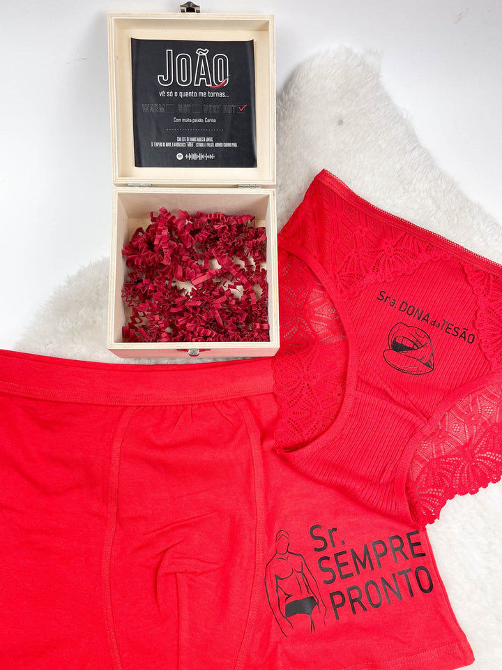 Kit Caliente Extra Hot Picante - Presente Dia dos Namorados