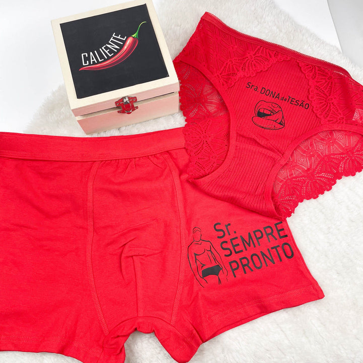 Kit Caliente Extra Hot Picante - Presente Dia dos Namorados