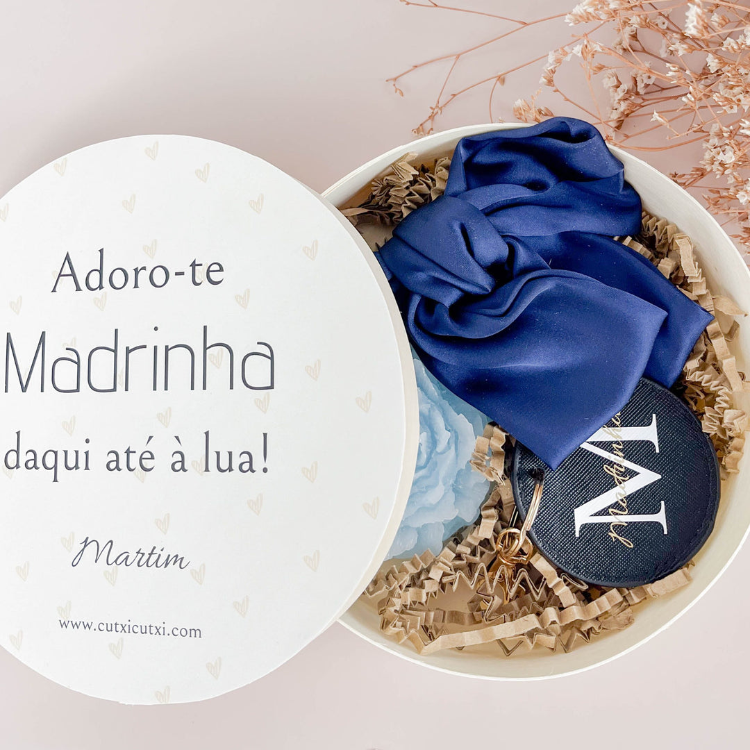 Caixa Presente Elegância Personalizada | Sugestão Madrinha, Mãe, Irmã
