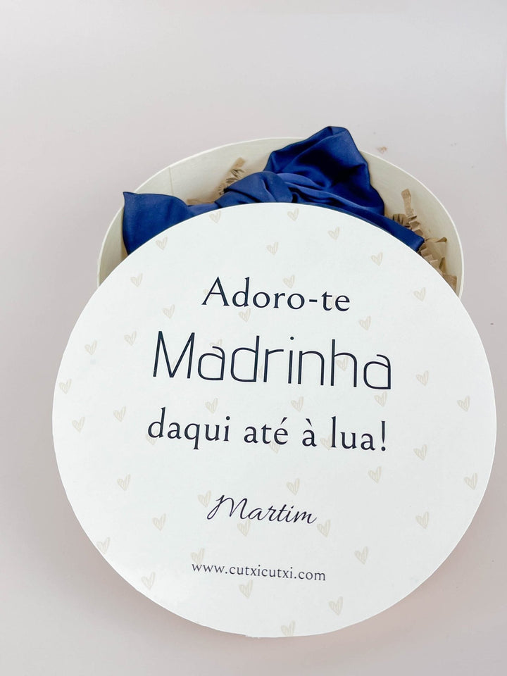 Caixa Presente Elegância Personalizada | Sugestão Madrinha, Mãe, Irmã - Cutxi Cutxi - Presentes Personalizados