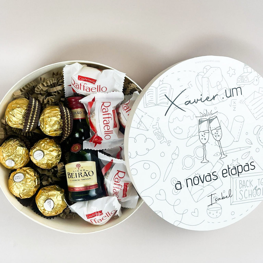 Caixa Presente Novas Etapas | Sugestão Finalista - Cutxi Cutxi - Presentes Personalizados