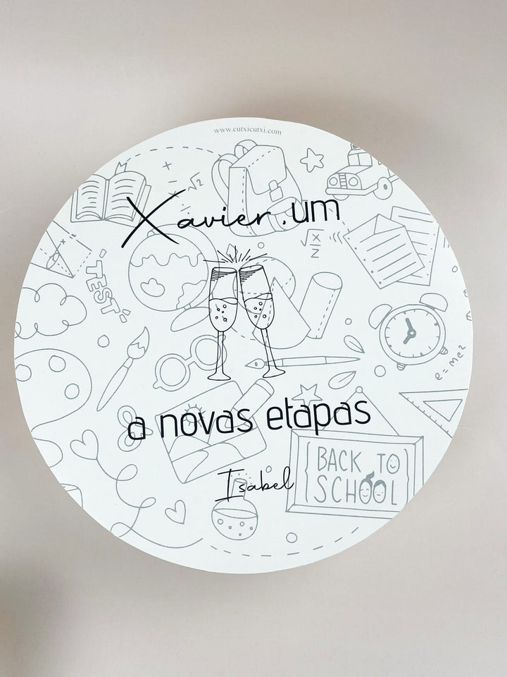 Caixa Presente Novas Etapas | Sugestão Finalista - Cutxi Cutxi - Presentes Personalizados