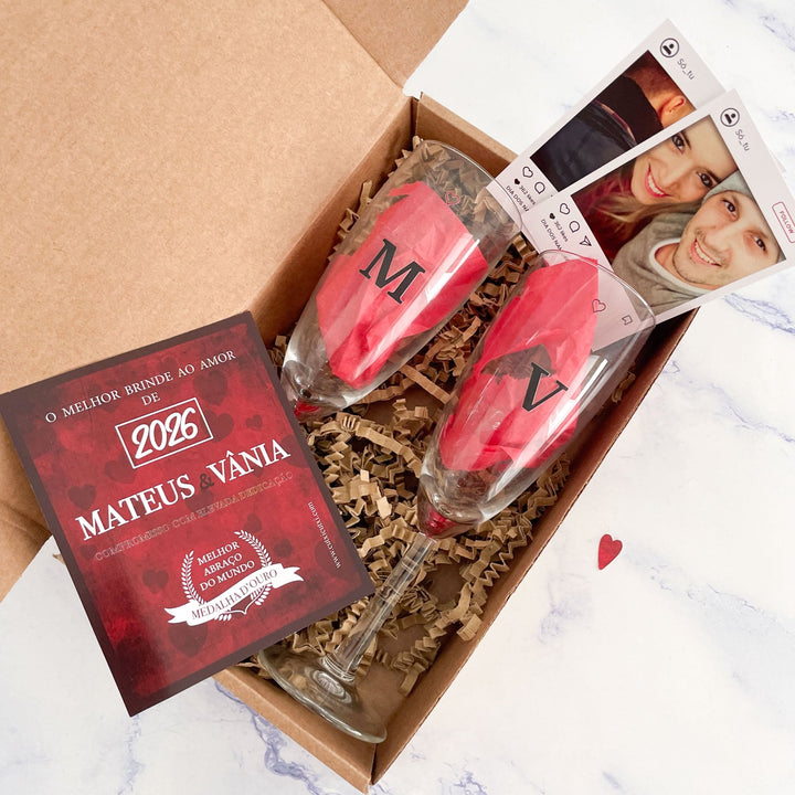 Caixa Romance — A Versão Essencial ❤️ | Namorados - Cutxi Cutxi - Presentes Personalizados