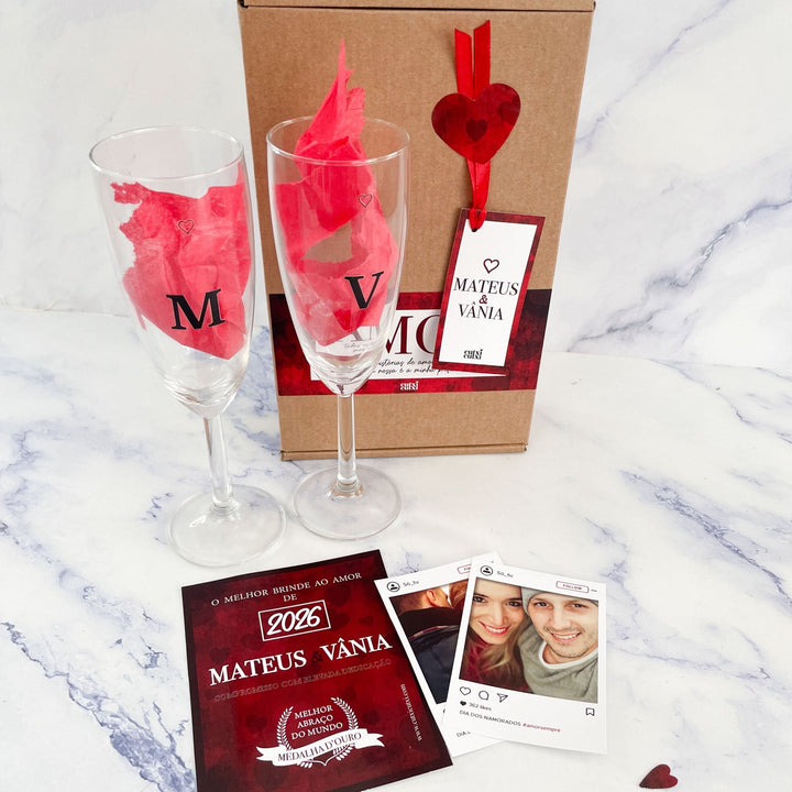 Caixa Romance — A Versão Essencial ❤️ | Namorados - Cutxi Cutxi - Presentes Personalizados