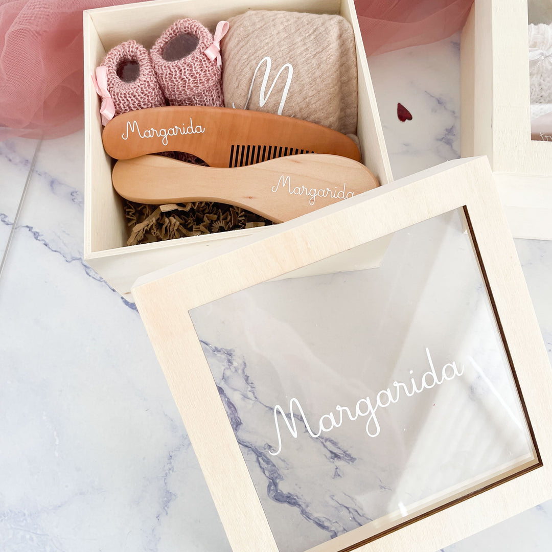 Baby Box #1 | Caixa do Bebé Personalizada com Produtos Artesanais