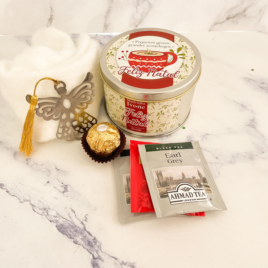 Kit para Chá "Tempo de relaCHÁ" | Presente