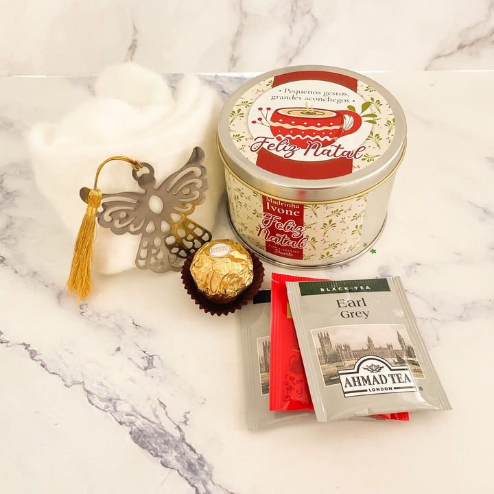 Kit para Chá "Tempo de relaCHÁ" | Presente