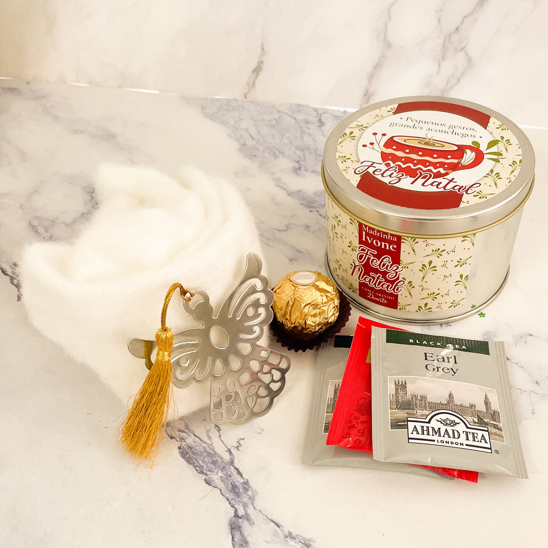 Kit para Chá "Tempo de relaCHÁ" | Presente