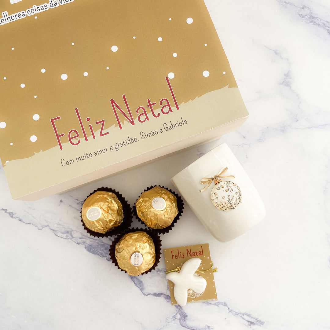 Caixa de Natal Personalizada – Doçura, Conforto e Magia 🎁☕🍫✨