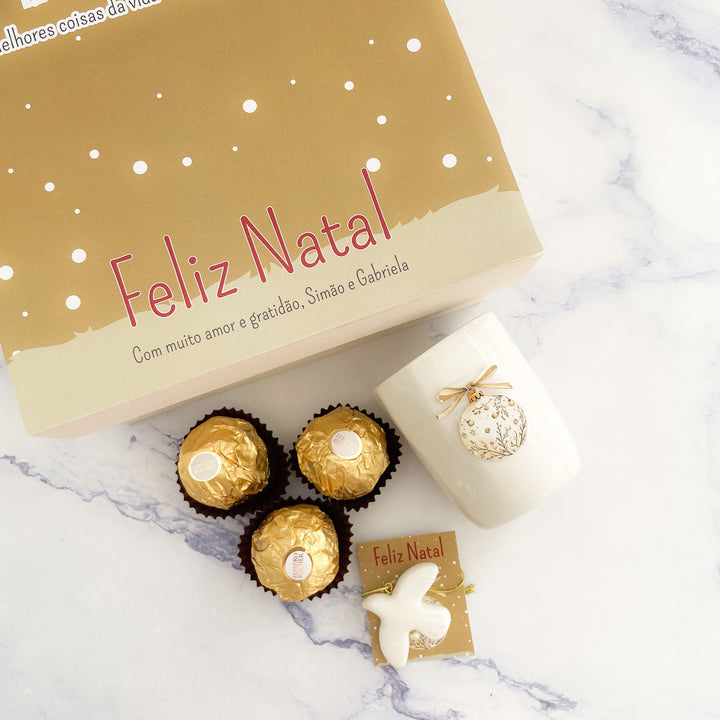 Caixa de Natal Personalizada – Doçura, Conforto e Magia 🎁☕🍫✨