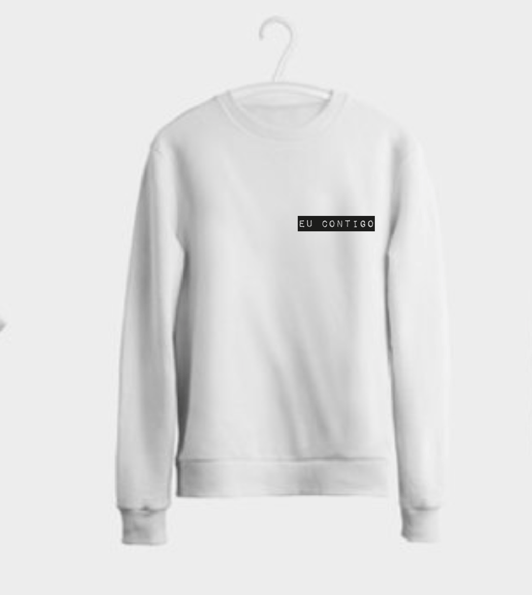 T-shirt ou Camisola "Eu contigo/Tu comigo" - Presente Dia dos Namorados