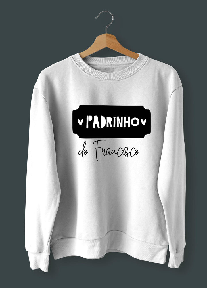 Camisola Sweater DOODLE Padrinho personalizada com nome