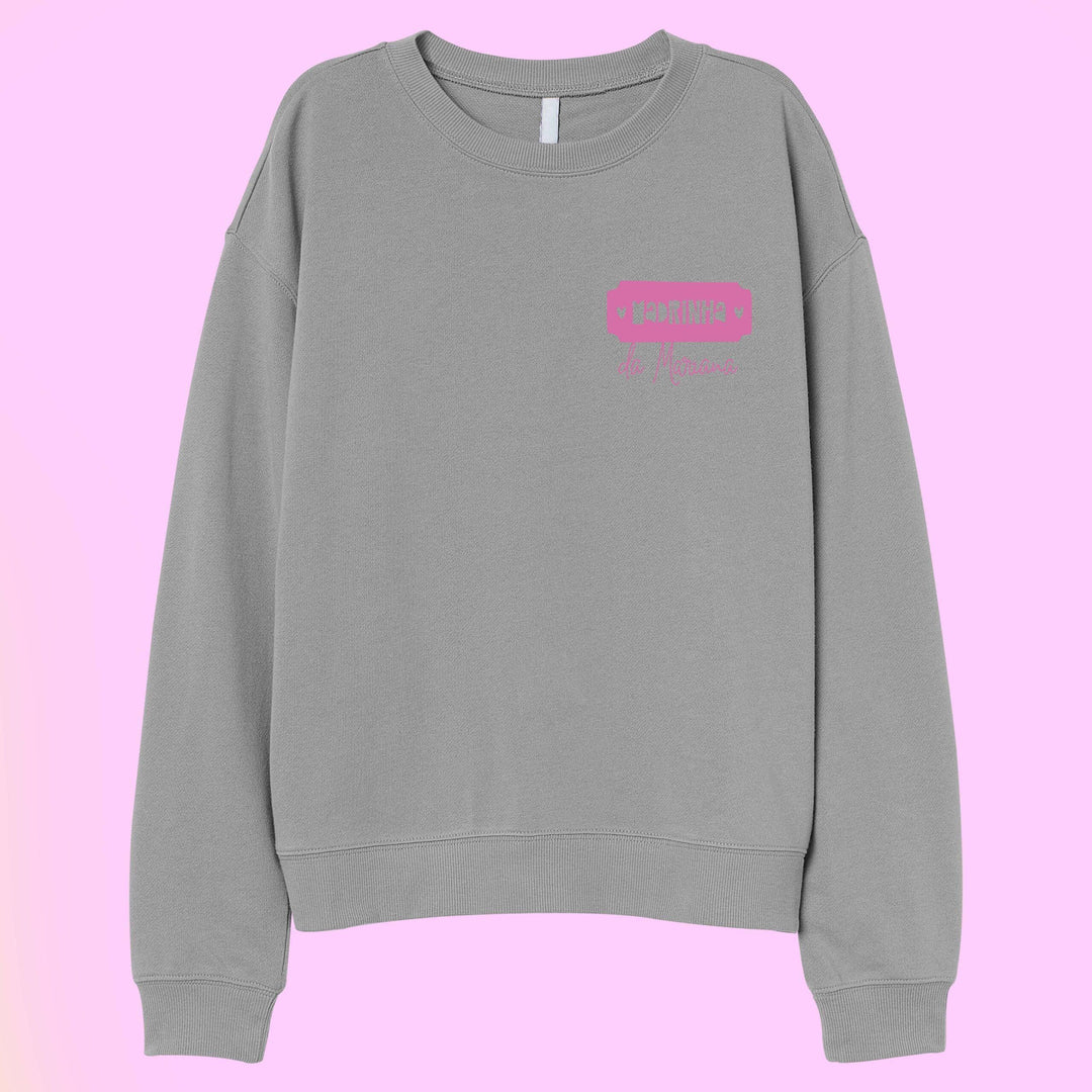 Camisola Sweater doodle MADRINHA personalizada com nome