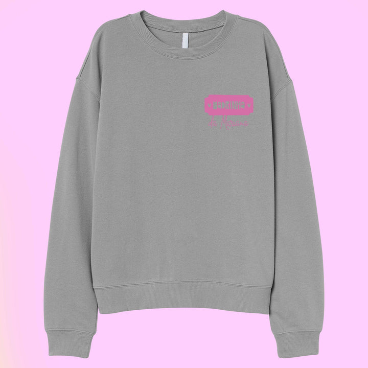 Camisola Sweater doodle MADRINHA personalizada com nome