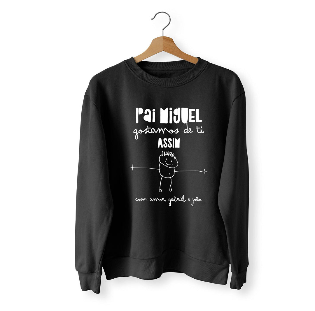 Camisola GOSTO de TI ASSIM - Cutxi Cutxi - Presentes Personalizados