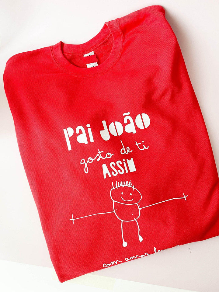 Camisola GOSTO de TI ASSIM - Cutxi Cutxi - Presentes Personalizados