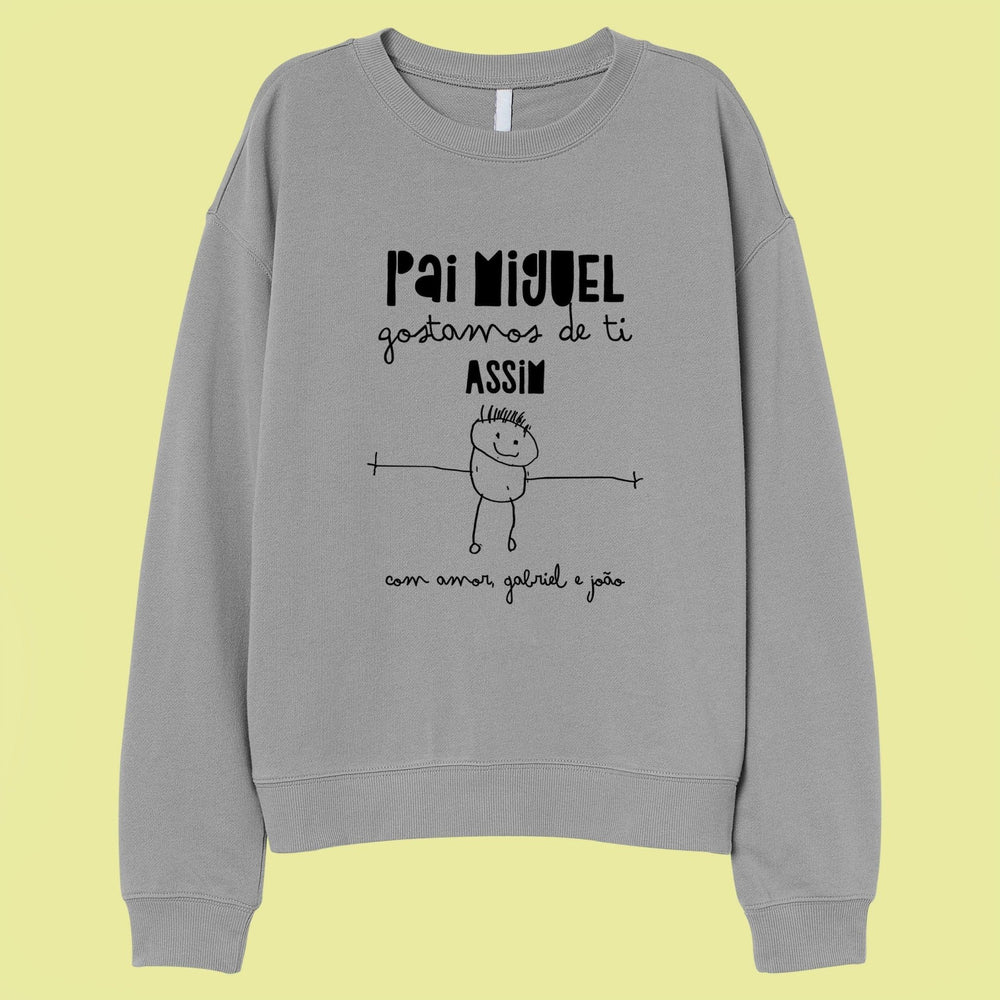 Camisola GOSTO de TI ASSIM - Cutxi Cutxi - Presentes Personalizados