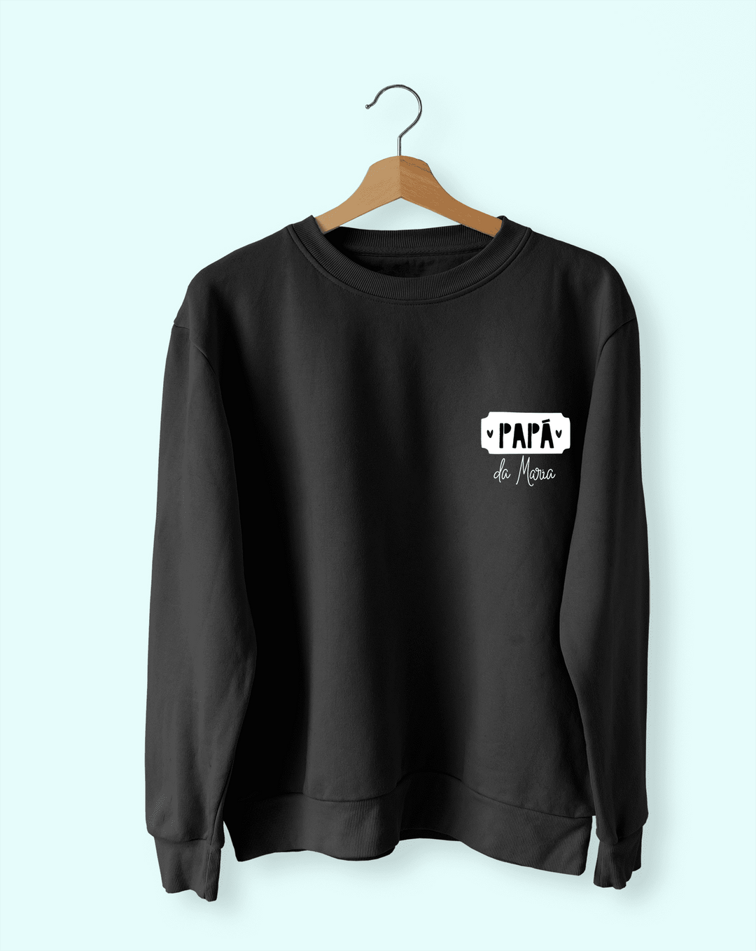 Camisola Sweater DOODLE Pai ou Papá personalizada com nome - Cutxi Cutxi - Presentes Personalizados