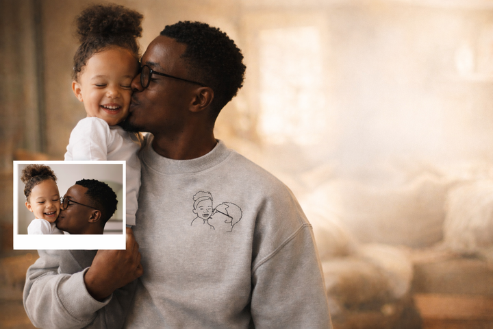 Camisola Retrato em Traço | Pai