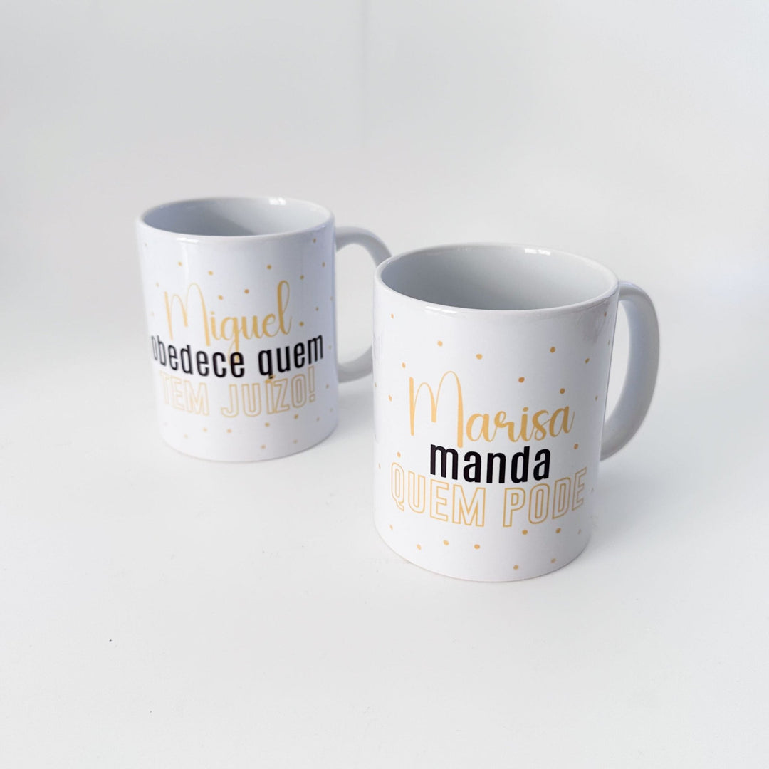 Caneca "A minha FRASE" - Cutxi Cutxi - Presentes Personalizados