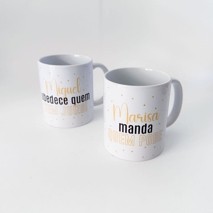 Caneca "A minha FRASE" - Cutxi Cutxi - Presentes Personalizados