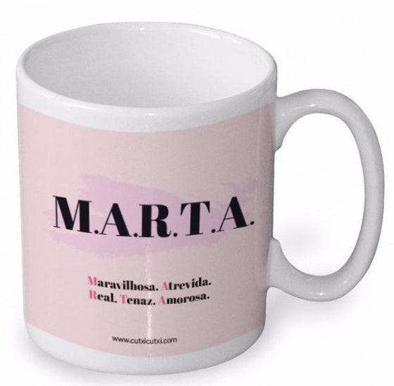 Mug with a NAME and Compliments