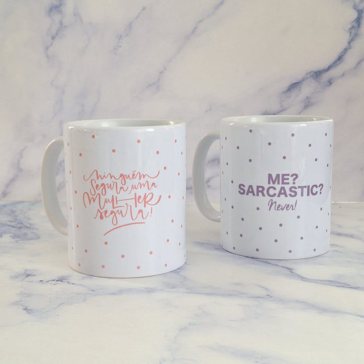 Caneca Frases Poderosas - Cutxi Cutxi - Presentes Personalizados