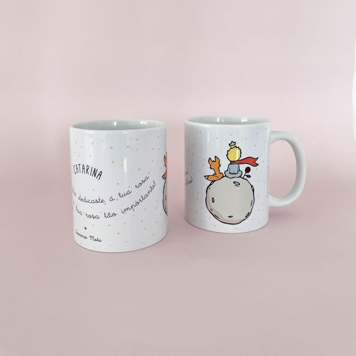 Caneca personalizada O Principezinho - Cutxi Cutxi - Presentes Personalizados