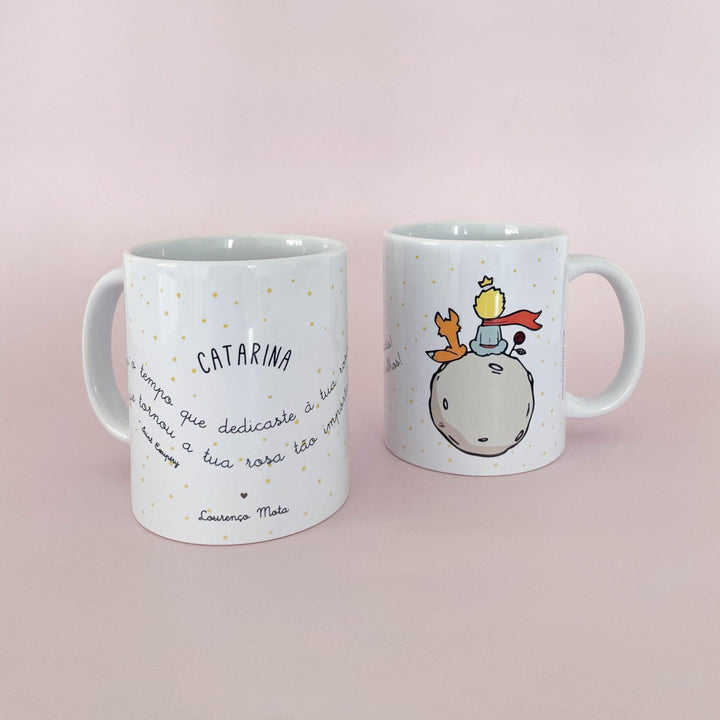 Caneca personalizada O Principezinho - Cutxi Cutxi - Presentes Personalizados